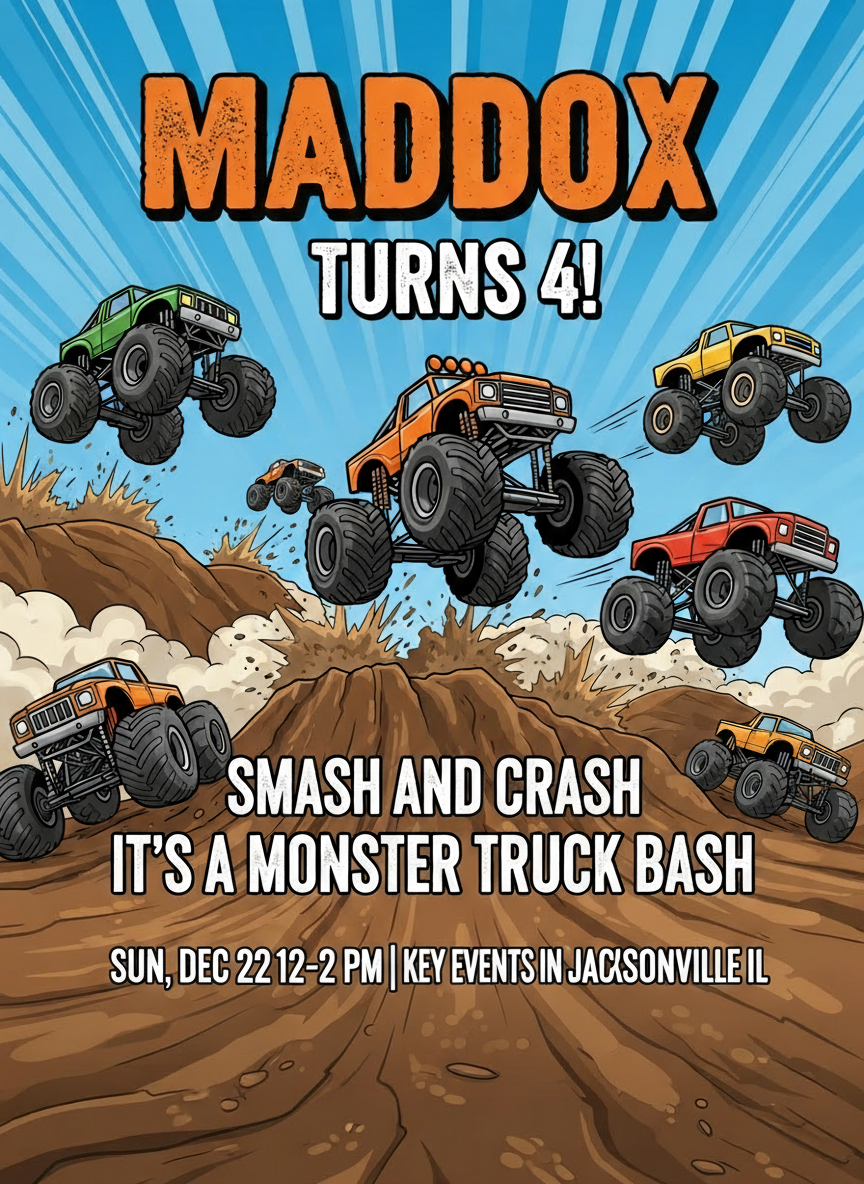 Maddox's 4th Birthday Party