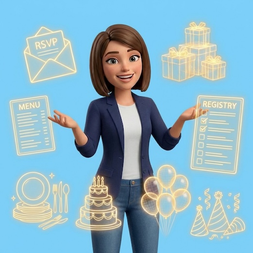 Party planning confidence with smart tools